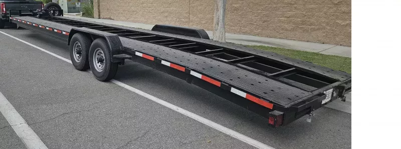 7'x30'+6' 2 Car Hauler Dovetail