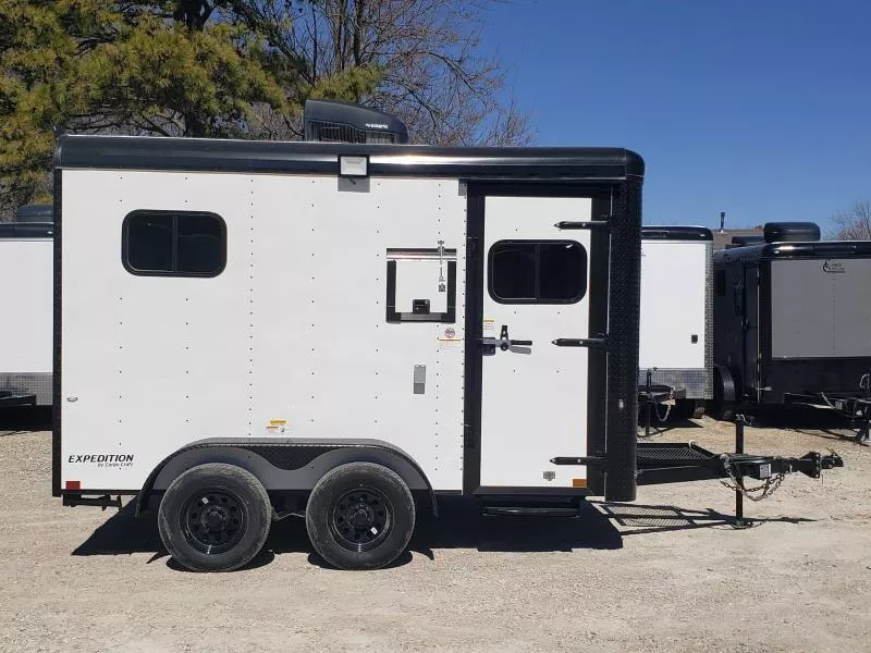 Cargo Craft 7'X12' Custom (70180) Fiber Splicing Trailer Storm Trooper