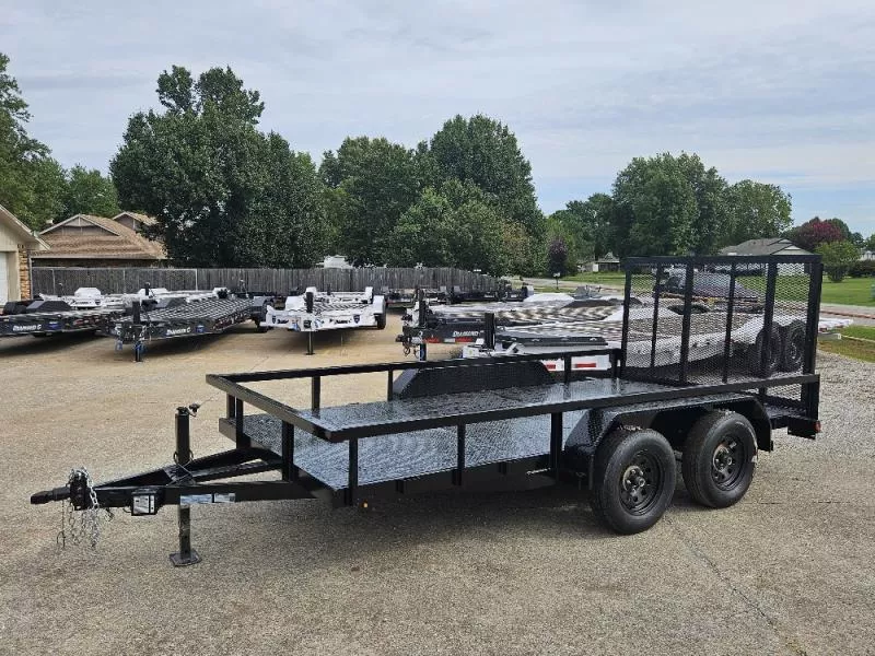 2025 Texoma Trailers HD Utility (30551) 14' X 82" Utility Trailer 7K GVWR