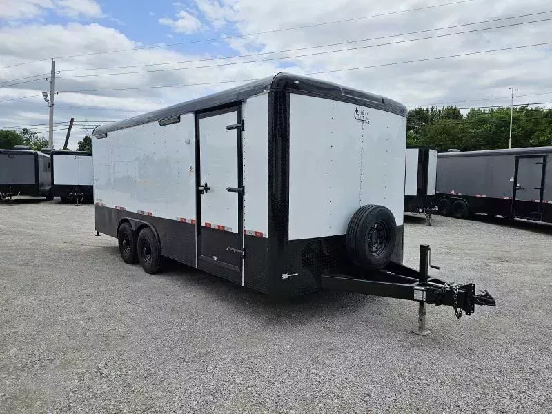 Cargo Craft XP-85202 (69781) 8.5'x20' Heavy Duty White work trailer 