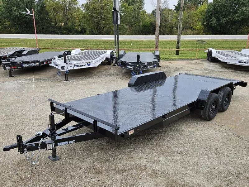 2025 TEXOMA 20' CAR HAULER, STEEL FLOOR (730105) 