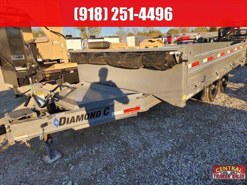 2023 Diamond C Trailers Diamond C Deck over dump fold down sides 14'X96" Dump Trailer 2023 Diamond C Trailers Diamond C Deck over dump fold down sides 14'X96" Dump Trailer
