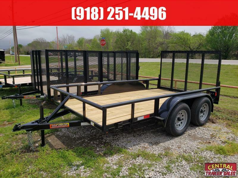 2022 High Country Trailers High Country 12X77 Tandem Axle Utility / ATV