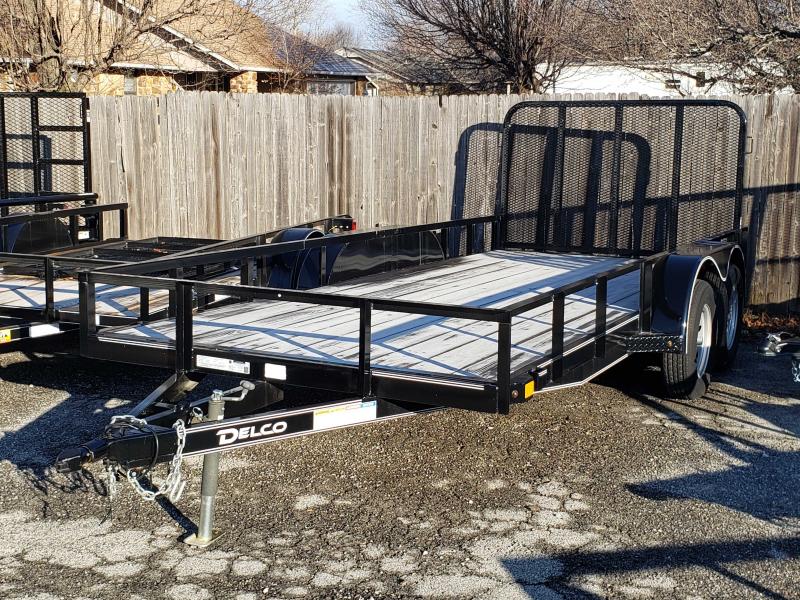 Delco 16'x77" Tandem Utility / ATV / Zero Turn / Trailer Central