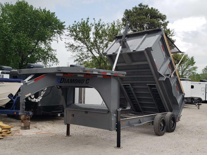 2024 Diamond C Trailers (74019)  Gooseneck Diamond C LPT-210 Dump Dump Trailer
