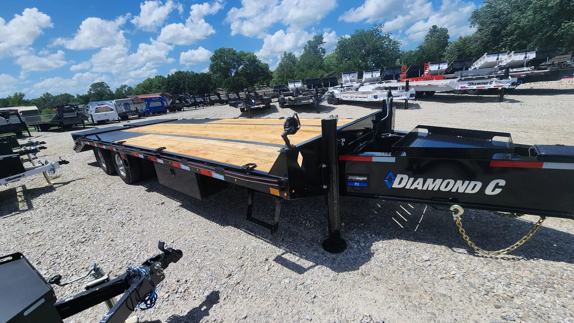 new Equipment / Flatbed Trailers Diamond C Trailers  for sale, in Broken Arrow, OK Thumbnail 4