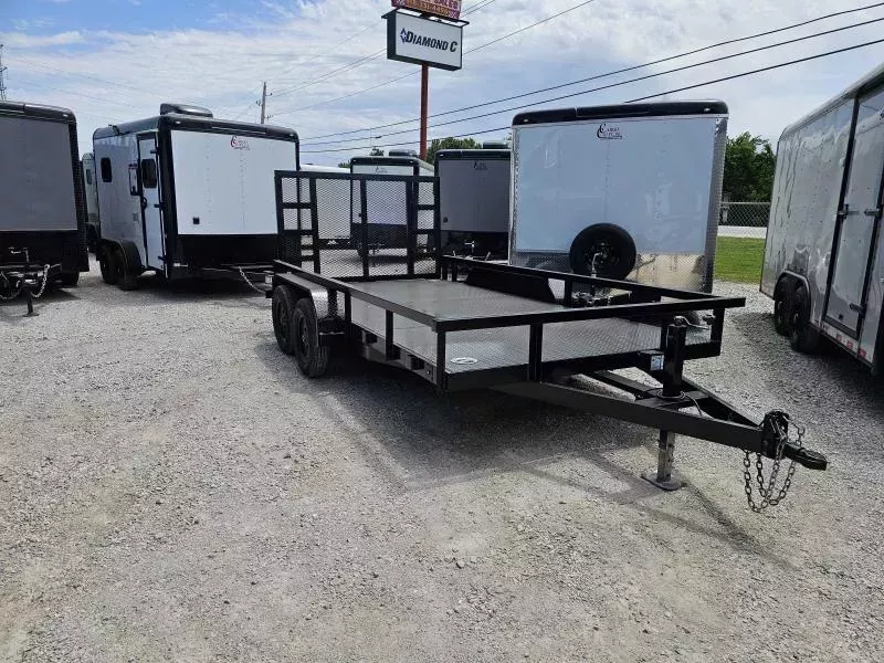 2025 Texoma Trailers HD Utility (30872) 12' X 82" Utility Trailer 7K GVWR