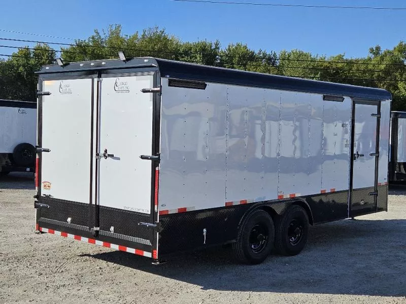 Cargo Craft XP-85202 (70092) 8.5'x20' Heavy Duty White Storm Trooper work trailer 
