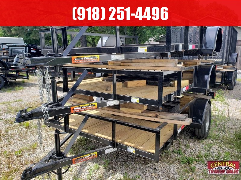 2022 High Country Trailers High Country Utility Zero Turn 77X10 Utility Trailer 2022 High Country Trailers High Country Utility Zero Turn 77X10 Utility Trailer