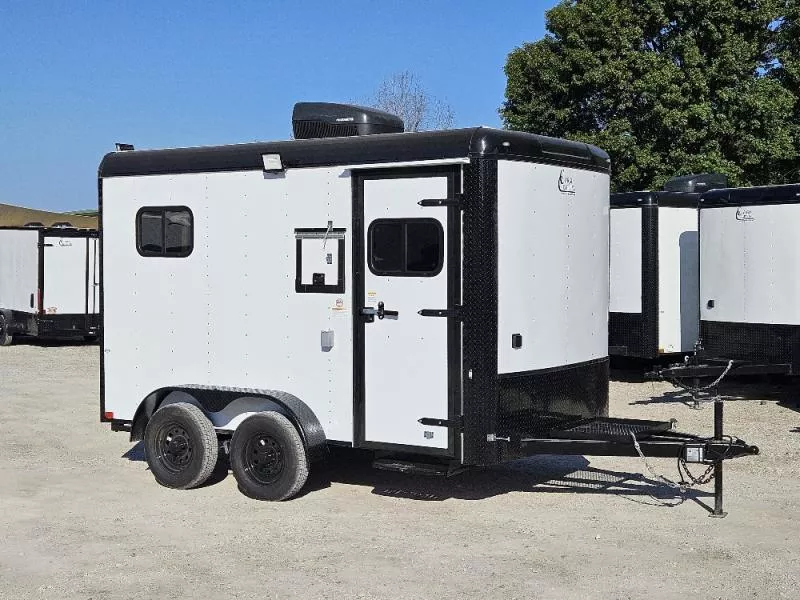 Cargo Craft 7'X12' Custom (70095) Storm Trooper Fiber Splicing Trailer 
