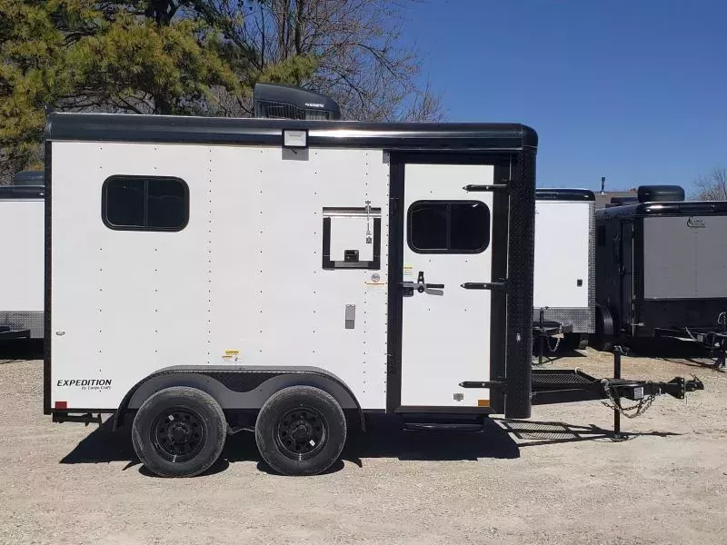 Cargo Craft 7'X12' Custom (70280) Fiber Splicing Trailer Storm Trooper