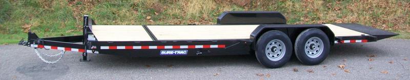 Sure-Trac 22FT Partial Tilt-14K Equipment Trailer Sure-Trac 22FT Partial Tilt-14K Equipment Trailer