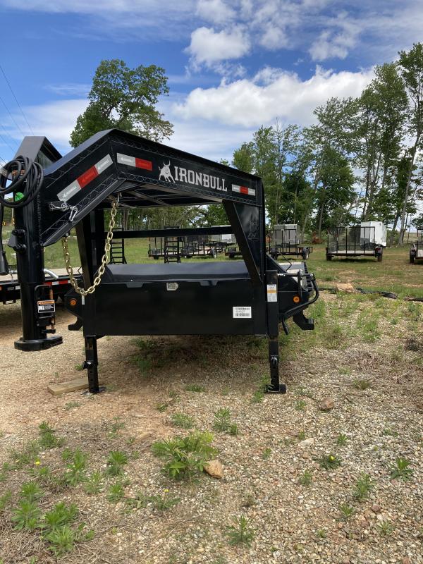 Iron Bull 24Ft. Gooseneck Trailer With Drive Over Fenders