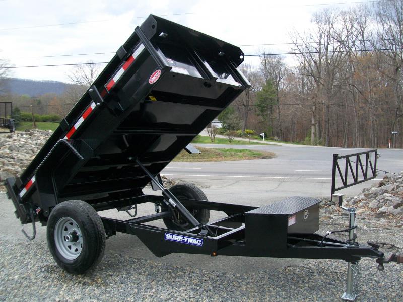 Sure-Trac 62 x 8 Homeowner Dump Trailer Sure-Trac 62 x 8 Homeowner Dump Trailer