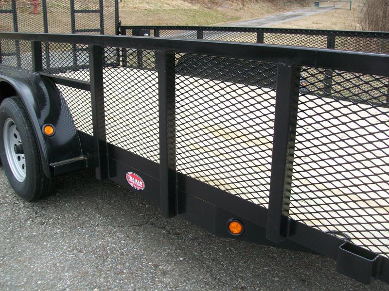 Better Built 6'10" x 16 24" Mesh Sided Tandem Landscape Trailer
