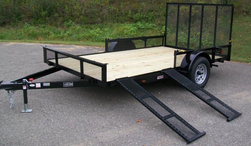 Better Built 6'10" X 12 Side Ramp Utility Trailer Better Built 6'10" X 12 Side Ramp Utility Trailer