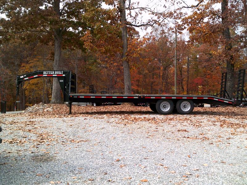 24' 14K Gooseneck Equipment Trailer, Self Cleaning Dovetail 24' 14K Gooseneck Equipment Trailer, Self Cleaning Dovetail