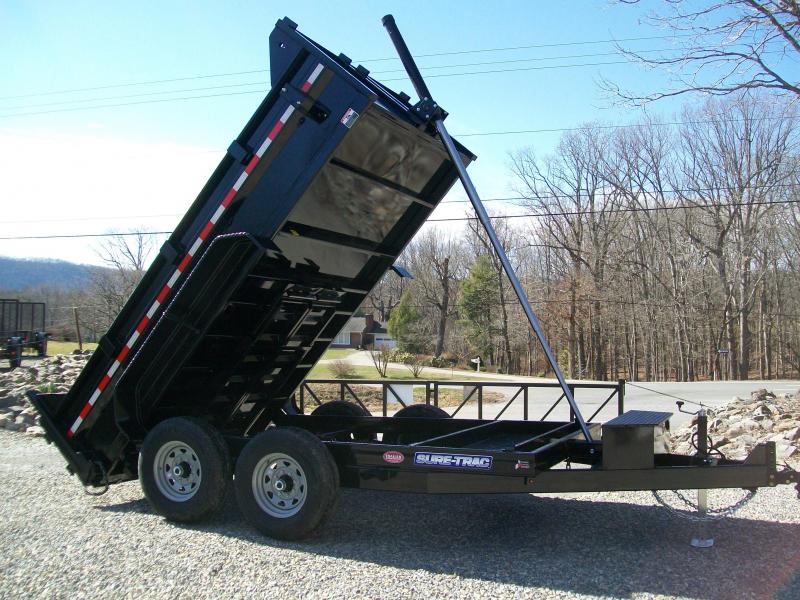Sure-Trac 82 x 12 12K HD Telescopic Dump Trailer Sure-Trac 82 x 12 12K HD Telescopic Dump Trailer