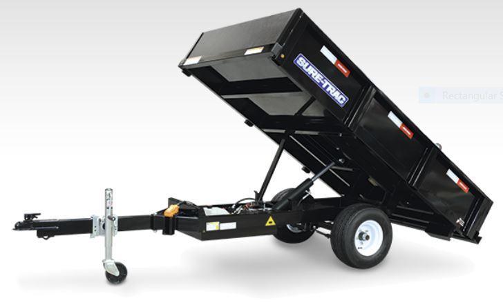 Sure-Trac 4.5 x 8 Utility Dump Sure-Trac 4.5 x 8 Utility Dump
