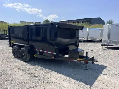 2027 Big Tex Trailers 14LX - 83" X 14' Tandem Axle Dump Trailer - 4' Sides