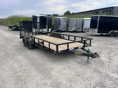 2027 Big Tex Trailers 70PI 83" X 18' Tandem Axle Utility Trailer
