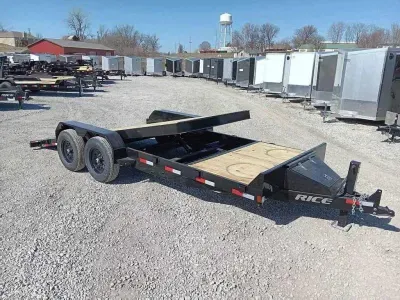 2026 Rice Trailers 82" x 20' Partial Tilt Equipment Trailer 14k GVWR