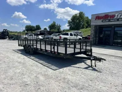 2014 Bigbubbas 83"X24' Tandem Axle Utility Trailer 7K GVWR