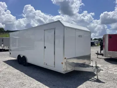 2027 EZ Hauler XLT 8.5' X 24' Aluminum Enclosed Race Trailer *Escape Door* - 5200Lb Axles