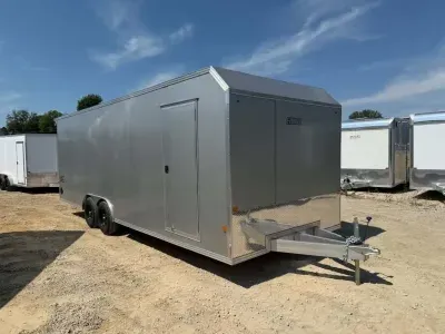 2027 EZ Hauler XLT 8.5' X 24' Aluminum Enclosed Race Trailer *Escape Door* - 5200Lb Axles  