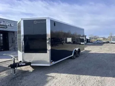 2026 Cross Trailers 8.5' x 20' Enclosed Cargo / Car Trailer 7' ht - 5200lb Axles
