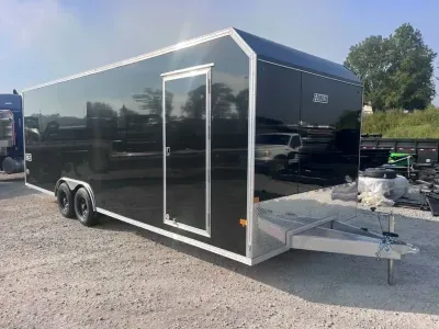 2027 EZ Hauler XLT 8.5' X 24' Aluminum Enclosed Race Trailer *Escape Door* - 5200Lb Axles