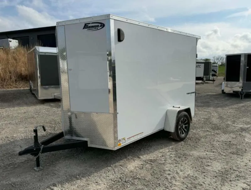 2026 Formula 6' X 10' Formula Traverse Enclosed Cargo Trailer 