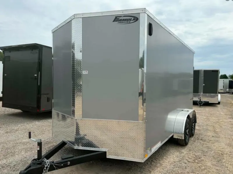 2026 Formula Traverse 7' X 14' Tandem Axle Enclosed Cargo Trail