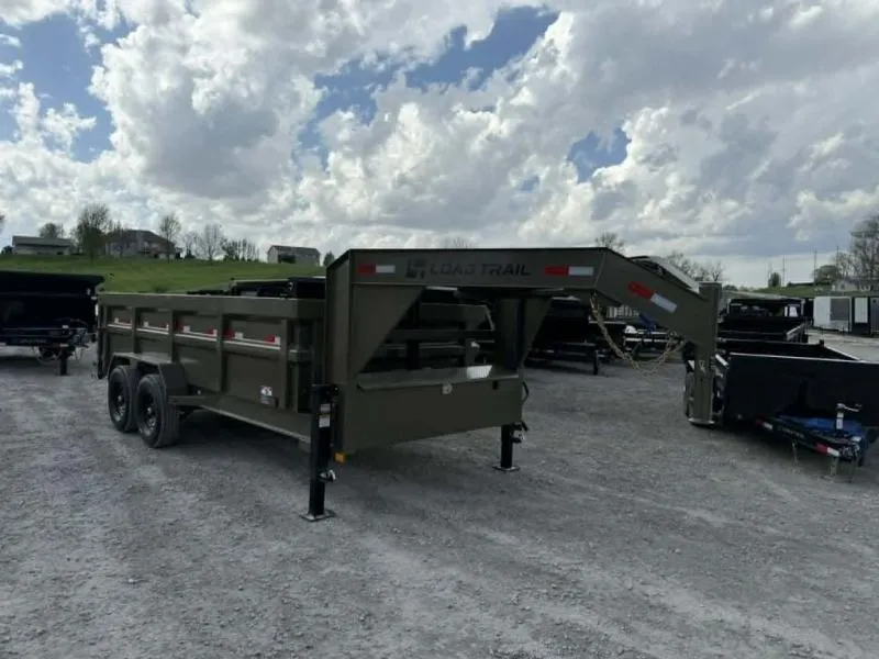2026 Load Trail 83" X 16' Tandem Axle Gooseneck Dump Trailer 36" S 