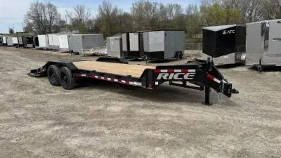 2026 Rice Trailers 82" x 22' Promax HD Equipment Trailer 21k GVWR