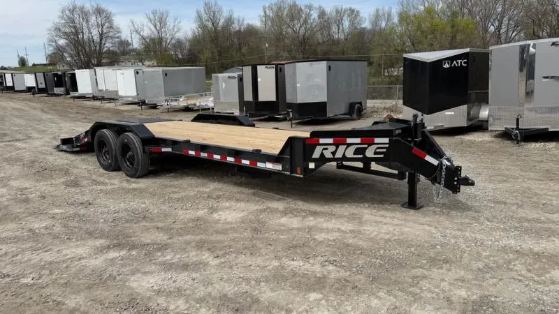 2026 Rice Trailers Promax HD 82" X 22' Equipment Trailer *21,000 GVWR 