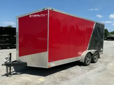 2017 Stealth 7' X 16' Tandem Axle Enclosed Cargo Trailer  