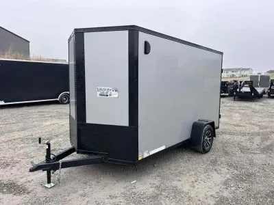 2025 ATC Trailers Aluminum 6' X 10' Enclosed Cargo Trailer 