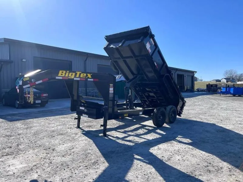 2026 Big Tex Trailers 14GX 83" X 14' Gooseneck Dump Trailer 