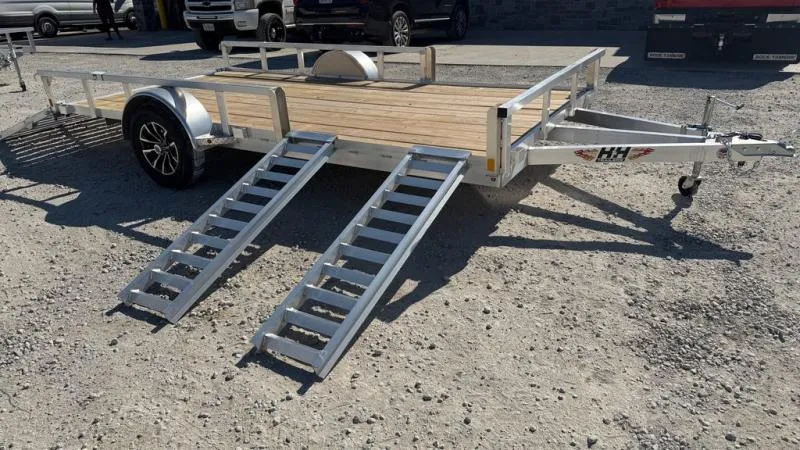 2026 H&H Trailers? 82" X 14 Aluminum ATV Utility Trailer 