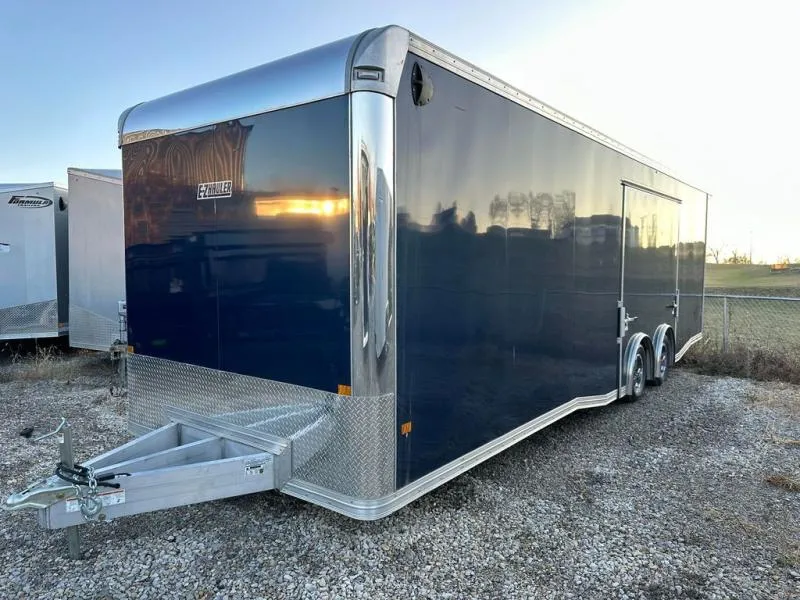 2024 EZ Hauler 8.5X28 All Aluminum Enclosed Race Trailer *Escape in ...