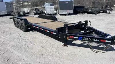 2026 Load Trail 83" x 24' Triple Axle Tilt-N-Go Equipment Trailer 21k GVWR