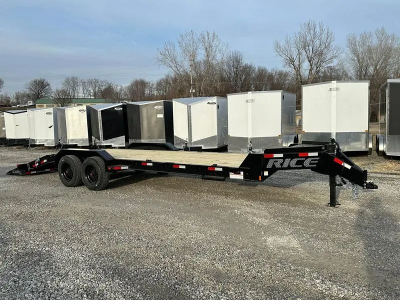 2026 Rice Trailers Promax HD 82" X 22' Equipment Trailer *21,000 GVWR 