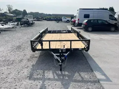 2026 Load Trail 83" X 18' Tandem Axle Utility Trailer W/ Side Rail 