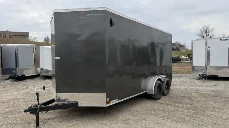 2026 Cross Trailers Beta 7' x 16' Enclosed Cargo Trailer 7' Height 