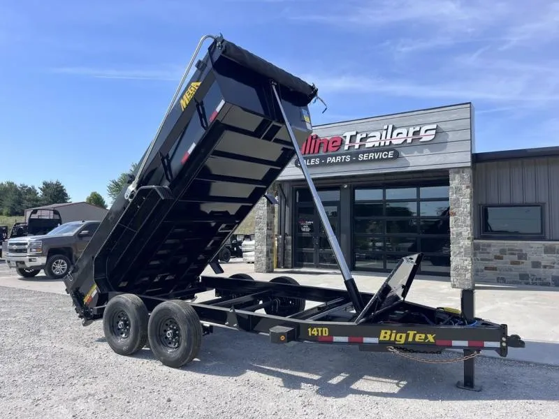 2027 Big Tex Trailers 83"x14' 14TD Telescopic Dump - X-Series - 15.4K GV 