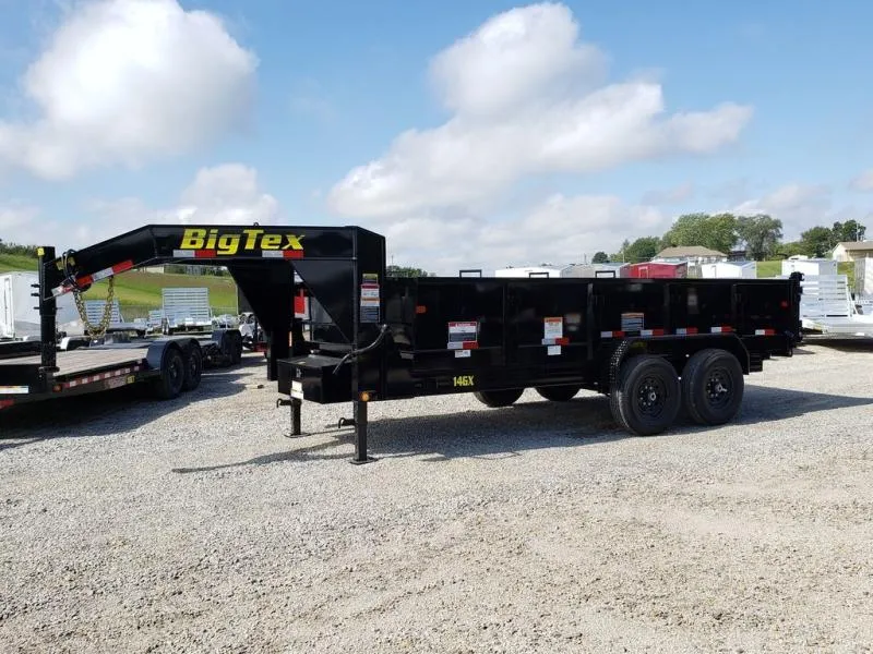 2026 Big Tex Trailers 14GX 83"X16' Gooseneck Dump Trailer 
