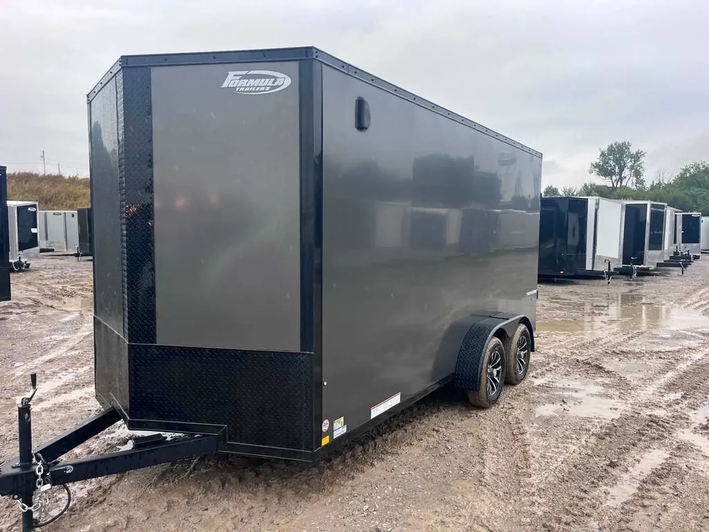 2027 Formula Traverse 7' X 16' Tandem Axle Enclosed Cargo Trailer