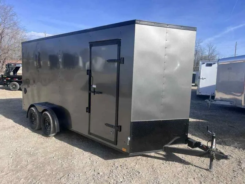 2026 Cross Trailers Beta 7' x 16' Enclosed Cargo Trailer 7' Height 