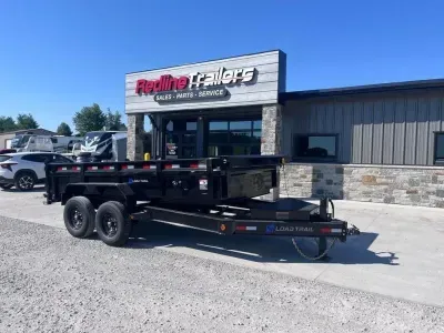 2027 Load Trail 83" X 14' Low-Pro Dump Trailer 14,000 GVWR - 7 Gau